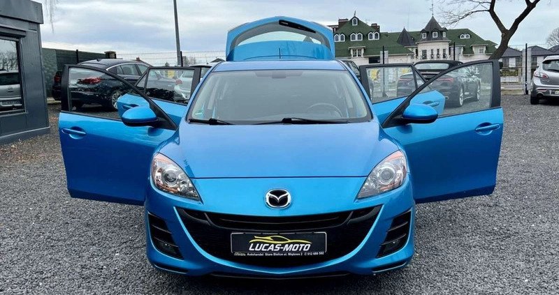 Mazda 3 cena 23700 przebieg: 183243, rok produkcji 2009 z Radłów małe 742